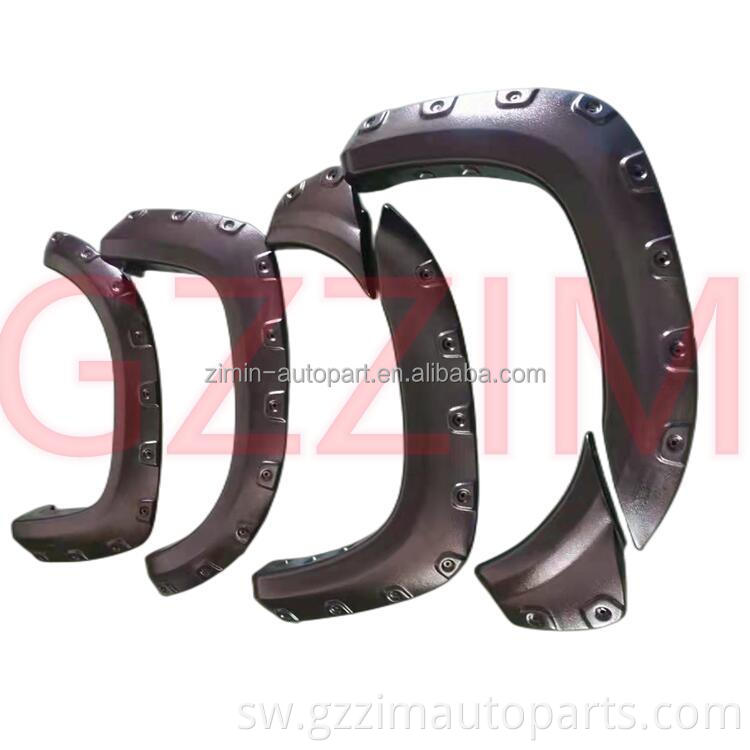 Auto Fender Flares Gari mlango mlinzi fender kifuniko kwa 2012-2014 Tacoma 73.5 Fleetside Long Kitanda